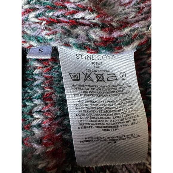 Stine Goya Gio Knit Alpaca Wool Sweater S Autumn Melange $305 - Picture 8 of 8